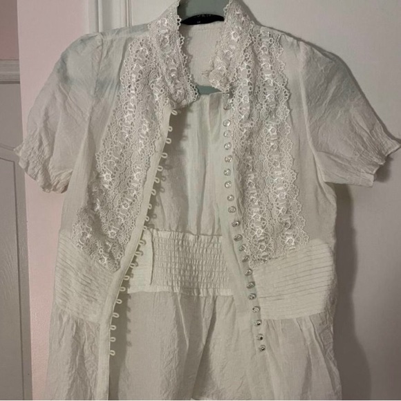 Vintage short sleeve blouse - Picture 4 of 4